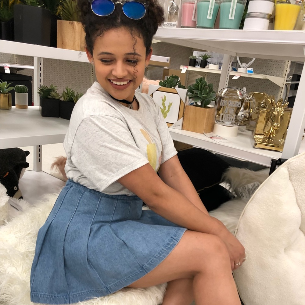 Forever 21 blue jean skirt - Picture 4 of 4